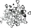 RAYHER---12gr---PAILLETTES-IN-PLASTICA-FORMA-CUORE-7X12MM---COLORE-ARGENTO