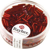 RAYHER---14gr-PERLE-A-BASTONCINO-IN-VETRO-CON-RIFINITURA-IN-ARGENTO-12MM---COLORE-ROSSO