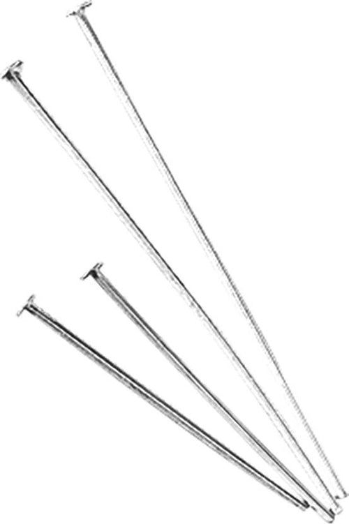 RAYHER---15-PEZZI---AGHI-PER-PERLE-Ø0,6MM-35MM---COLORE-ARGENTO