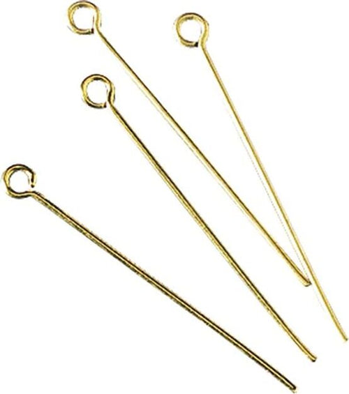 RAYHER---15-PEZZI---PERNI-PER-CATENELLE-CON-OCCHIELLO-Ø35MM---COLORE-ORO-SENZA-NIKEL