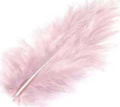 RAYHER---15-PEZZI---PIUMINI-SOFFICI-10-15CM---COLORE-ROSA