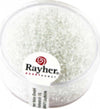 RAYHER---17-GRAMMI---PERLINE-IN-VETRO-Ø2MM---COLORE-CRISTALLO