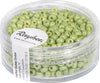 RAYHER---17-GRAMMI---PERLINE-IN-VETRO-ROTONDE-OPACHE-LUSTRATE-FORO-Ø2,6MM---COLORE-VERDE-CHIARO