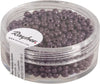 RAYHER---17-GRAMMI---PERLINE-IN-VETRO-ROTONDE-OPACHE-LUSTRATE-FORO-Ø2,6MM---COLORE-VIOLA