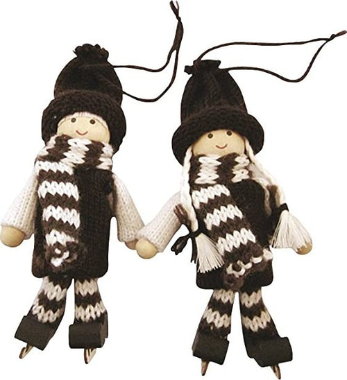 RAYHER---2-PEZZI---BAMBOLINE-IN-MAGLIA-PER-BRICOLAGE-15CM---COLORE-BIANCO-E-NERO