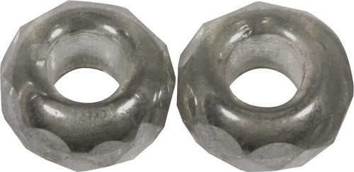 RAYHER---2-PEZZI---PERLINE-IN-VETRO-CON-FORO-GRANDE-Ø13MM-L.5-MM---COLORE-ANTRACITE