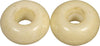 RAYHER---2-PEZZI---PERLINE-IN-VETRO-OPACO-CON-FORO-GRANDE-Ø16MM-L.6-MM---COLORE-VANIGLIA