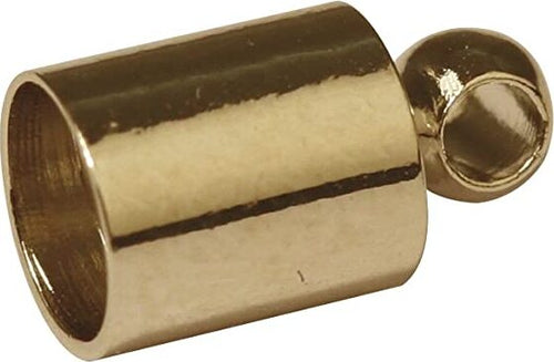 RAYHER---2-PEZZI---TAPPI-FINALI-CON-OCCHIELLO-PER-CHIUSURE-GIOIELLI-Ø4MM---COLORE-ORO