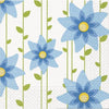 RAYHER---20-PEZZI---CONFEZIONE-DA-20-TOVAGLIOLI-PER-DECOUPAGE-33X33CM---FANTASIA-FLOREALE-BLU
