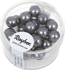 RAYHER---25-PEZZI---PERLE-CERATE-IN-VETRO-RINASCIMENTO-8MM---COLORE-ANTRACITE