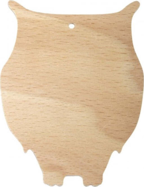 RAYHER---3-PEZZI---GUFO-LEGNO-NATURALE-DA-DECORARE-10,5X8X2CM