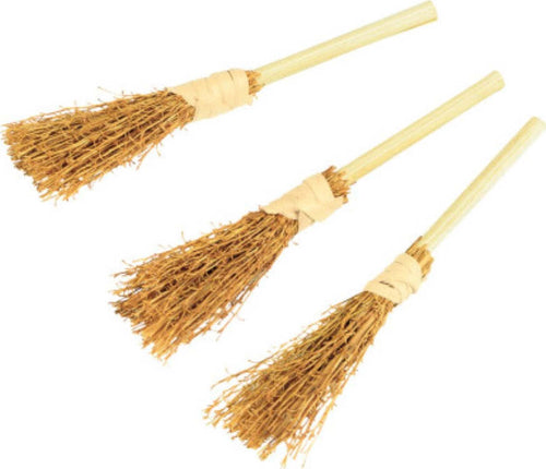 RAYHER---3-PEZZI---MINIATURA-IN-LEGNO-SCOPA-BEFANA-9,5CM