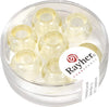 RAYHER---3-PEZZI---PERLINE-IN-VETRO-CON-FORO-GRANDE-Ø12MM-L.5-MM---COLORE-VANIGLIA