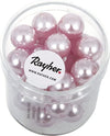 RAYHER---35-PEZZI---PERLE-CERATE-IN-VETRO-RINASCIMENTO-10MM---COLORE-ORCHIDEA