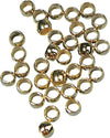 RAYHER---35-PEZZI---PERLINE-SCHIACCINO-Ø1,8MM---COLORE-ORO