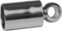 RAYHER---4-PEZZI---TAPPI-FINALI-CON-OCCHIELLO-PER-CHIUSURE-GIOIELLI-Ø3MM---COLORE-ARGENTO