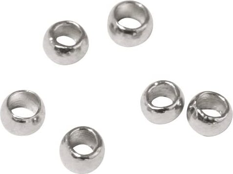 RAYHER---40-PEZZI---PERLINE-SCHIACCINO-Ø0,8MM---COLORE-ARGENTO