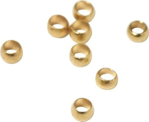 RAYHER---40-PEZZI---PERLINE-SCHIACCINO-Ø0,8MM---COLORE-ORO
