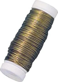 RAYHER---40mt---FILO-IN-OTTONE-PER-CREAZIONE-GIOIELLI-Ø0,4MM---SU-BOBINA