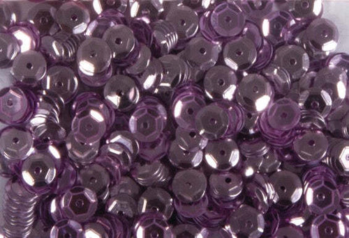 RAYHER---500-PEZZI---PAILLETTES-CONCAVE-Ø6MM---COLORE-ROSA