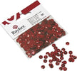 RAYHER---500-PEZZI---PAILLETTES-CONCAVE-Ø6MM---COLORE-ROSSO