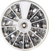 RAYHER---560-PEZZI---RIVETTI-HOTFIX-3-10MM---COLORE-ARGENTO