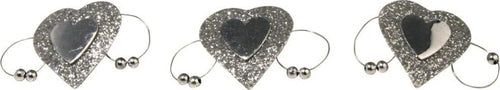 RAYHER---6-PEZZI---CUORE-GLITTERATO-ARGENTATO-SU-MOLETTA-IN-METALLO-4CM