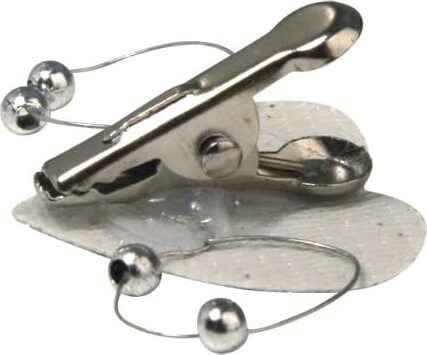 RAYHER---6-PEZZI---CUORE-GLITTERATO-ARGENTATO-SU-MOLETTA-IN-METALLO-4CM