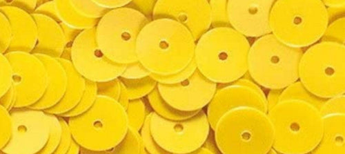 RAYHER---6gr-PAILLETTE-LISCE-6MM---COLORE-GIALLO-IRIDESCENTE