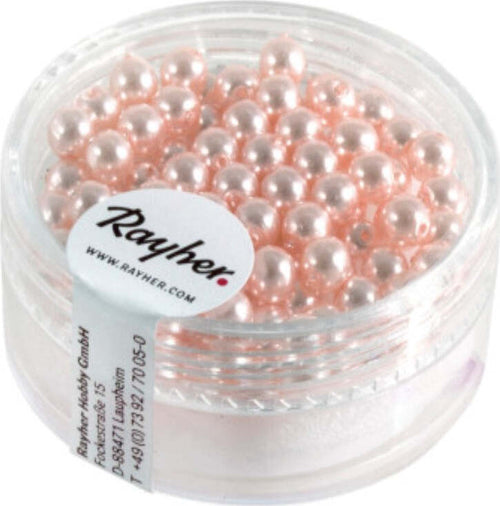 RAYHER---85-PERLE-DI-VETRO-CERATO-RINASCIMENTALE-4MM