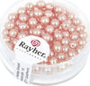 RAYHER---85-PEZZI---PERLE-CERATE-IN-VETRO-RINASCIMENTO-4MM---COLORE-ROSA-CHIARO
