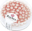 RAYHER---85-PEZZI---PERLE-CERATE-IN-VETRO-RINASCIMENTO-4MM---COLORE-ROSA-CHIARO