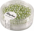 RAYHER---85-PEZZI---PERLE-CERATE-IN-VETRO-RINASCIMENTO-4MM---COLORE-VERDE-LIME