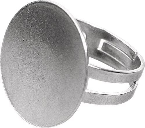 RAYHER---ANELLO-REGOLABILE-CON-PIASTRA-Ø20MM---SENZA-NIKEL-COLORE-PLATINO