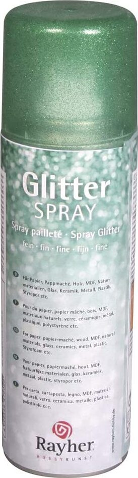 RAYHER---BOMBOLETTA-SPRAY-GLITTER-125ML---COLORE-VERDE-FOGLIA