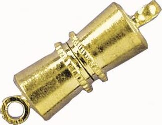 RAYHER---CHIUSURA-MAGNETICA-CONICA-PER-BRACCIALI-11MM---COLORE-ORO