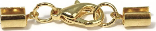RAYHER---CHIUSURA-MONTATA-PER-GIOIELLI-CON-MOSCHETTONE-Ø4MM---COLORE-ORO