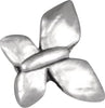 RAYHER---CIONDOLO-METALLO-SIMBOLO-FIORE-1,6x1,8CM---COLORE-ARGENTO