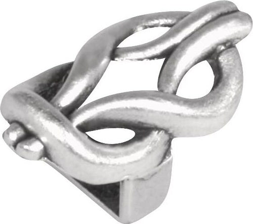RAYHER---CIONDOLO-METALLO-SIMBOLO-NODO-1,3x2,3CM---COLORE-ARGENTO