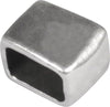 RAYHER---CIONDOLO-METALLO-SIMBOLO-QUADRATO-1x1,3CM---COLORE-ARGENTO