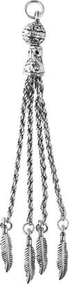 RAYHER---CIONDOLO-NAPPA-IN-METALLO-CON-PIUME-10CM---COLORE-ARGENTO