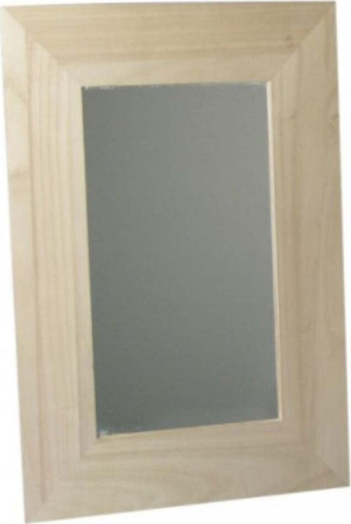 RAYHER---CORNICE-DI-LEGNO-CON-SPECCHIO-30X42CM