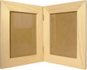 RAYHER---CORNICE-PIEGHEVOLE-IN-LEGNO-CON-VETRO-2-POSTI-17X27,5X1,2CM