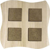 RAYHER---CORNICE-PORTAFOTO-IN-LEGNO---4-POSTI-22X22CM