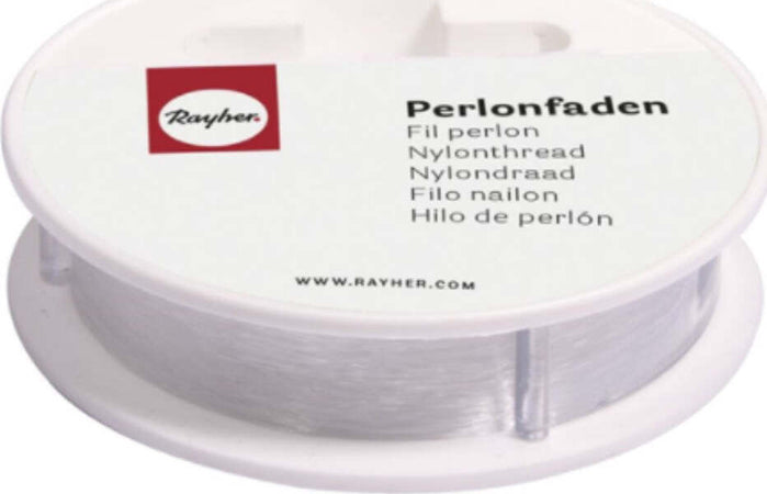 RAYHER---FILO-DI-NYLON-BIANCO-Ø-0,35MM,-50MT