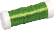 RAYHER---FILO-METALLICO-PER-BIGIOTTERIA-0,3MM-50MT---COLORE-VERDE-CHIARO
