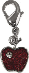 RAYHER---FUNNY-CHARMS-MELA-ROSSA-12MM---CON-MOSCHETTO