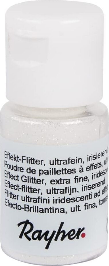 RAYHER---GLITTER-BRILLANTINI-10ML---COLORE-BIANCO