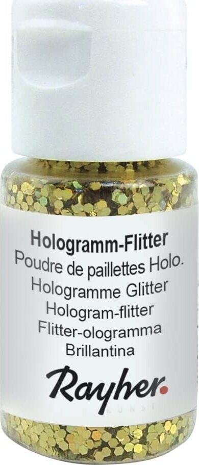 RAYHER---GLITTER-BRILLANTINI-10ML---COLORE-ORO
