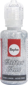 RAYHER---GLITTER-GLUE-COLLA-CON-GLITTER-ARGENTO-BRILLANTE-20ML